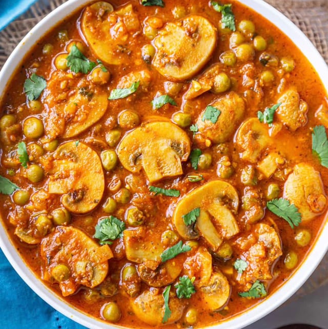 Mushroom Masala.