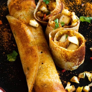 Paneer Masala, Dosa 