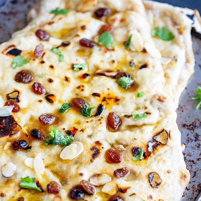 Dry Fruit Naan.