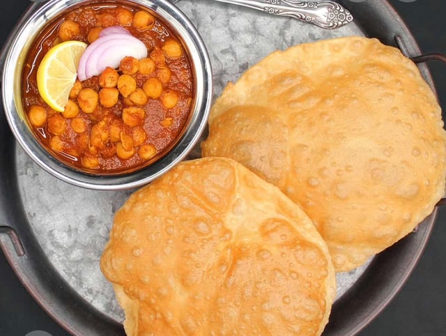Chole Bhatura.